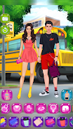 School Couple dress up 螢幕截圖 0