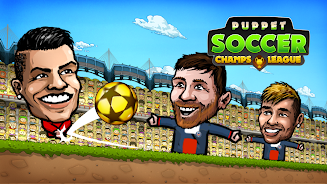 Puppet Soccer: Champs League Schermafbeelding 0