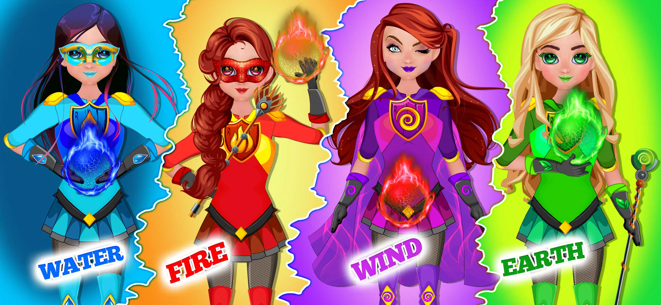 Super hero Girls: Power Games Tangkapan skrin 0