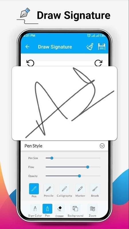 Signature Maker Pro Скриншот 1