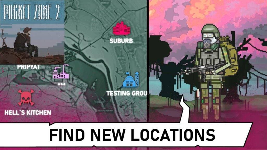 Pocket Zone 2, die doet denken aan schaduw van Tsjernobyl, nu in Open Alpha op Android.