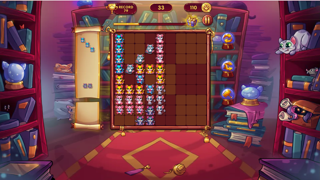 Mouse land block 9x9: Puzzle Ảnh chụp màn hình 1