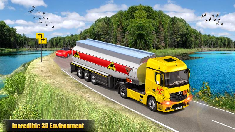 Truck Sim :Modern Tanker Truck Screenshot 0