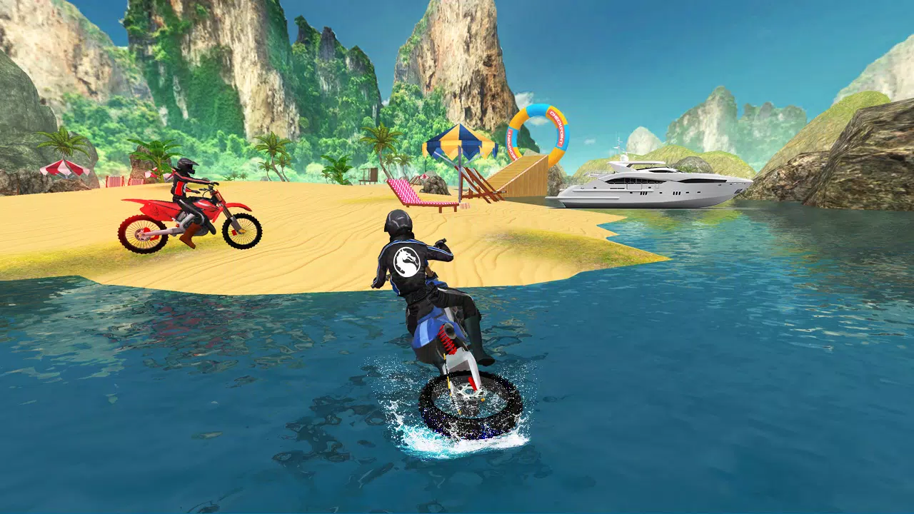 Bike Racing : Water Bike Games 螢幕截圖 3